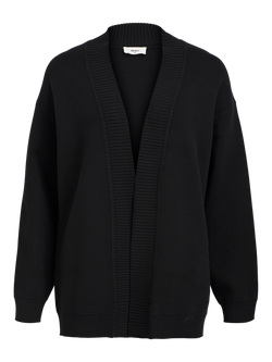 Object Reynard L/S Knit Cardigan Cardigans Black