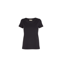 Mos Mosh Arden Organic O-SS T-shirt Black
