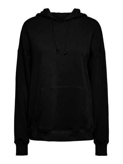 Pieces Chilli Oversized Hoodie Black