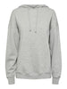 Pieces Chilli Oversized Hoodie Light Grey Melange