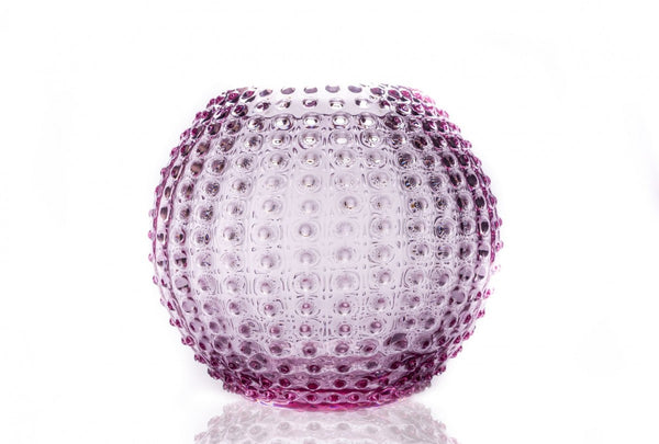 Anna Von Lipa Hobnail Globe Vase 24 cm Lilla