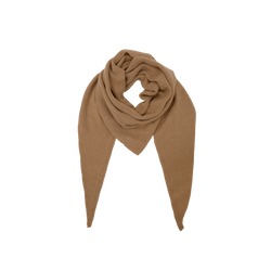 Black Colour Triangle Medium Knitted Tørklæde Frappe