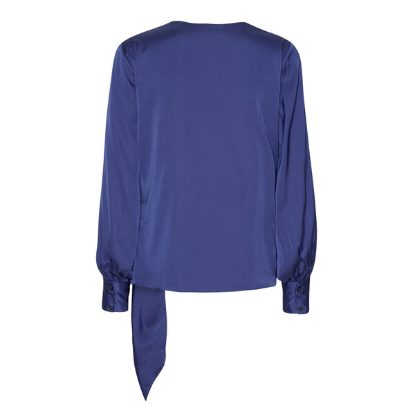 Karmamia Copenhagen Ines Bluse Midnight Blue