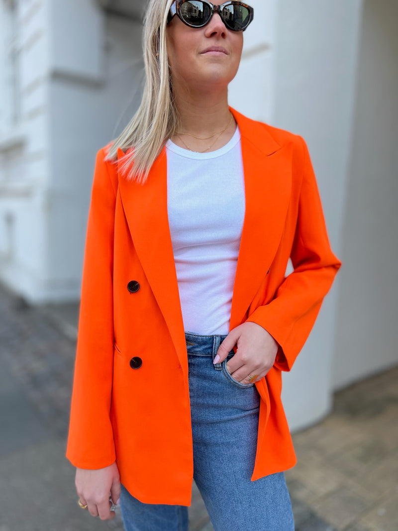 Co'Couture New Flash Oversize Blazer Orange