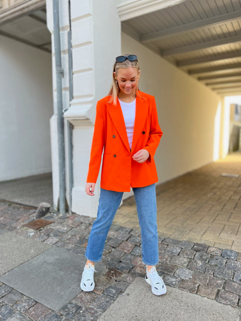 Co'Couture New Flash Oversize Blazer Orange