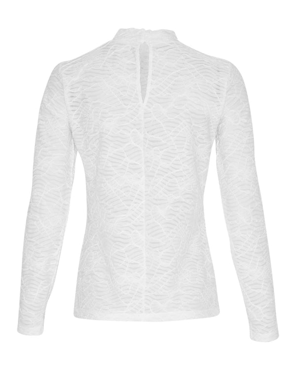 Moss Copenhagen Maleka Bluse Egret