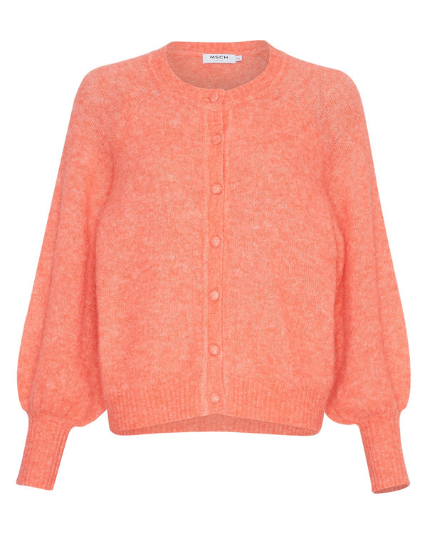 Moss Copenhagen Line Hope Cardigan P Rose Mel