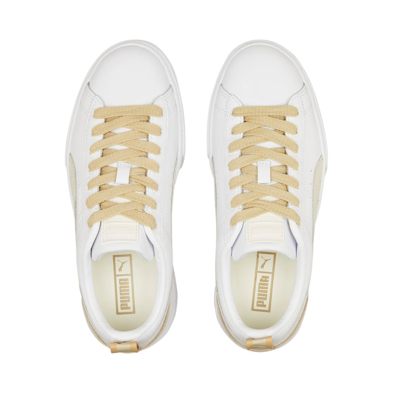 Puma Mayze Luxe Sneakers White-Pale Khaki