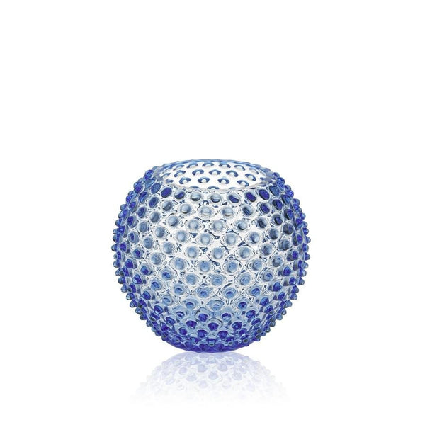 Anna Von Lipa Hobnail Globe Vase 18 cm Light Blue