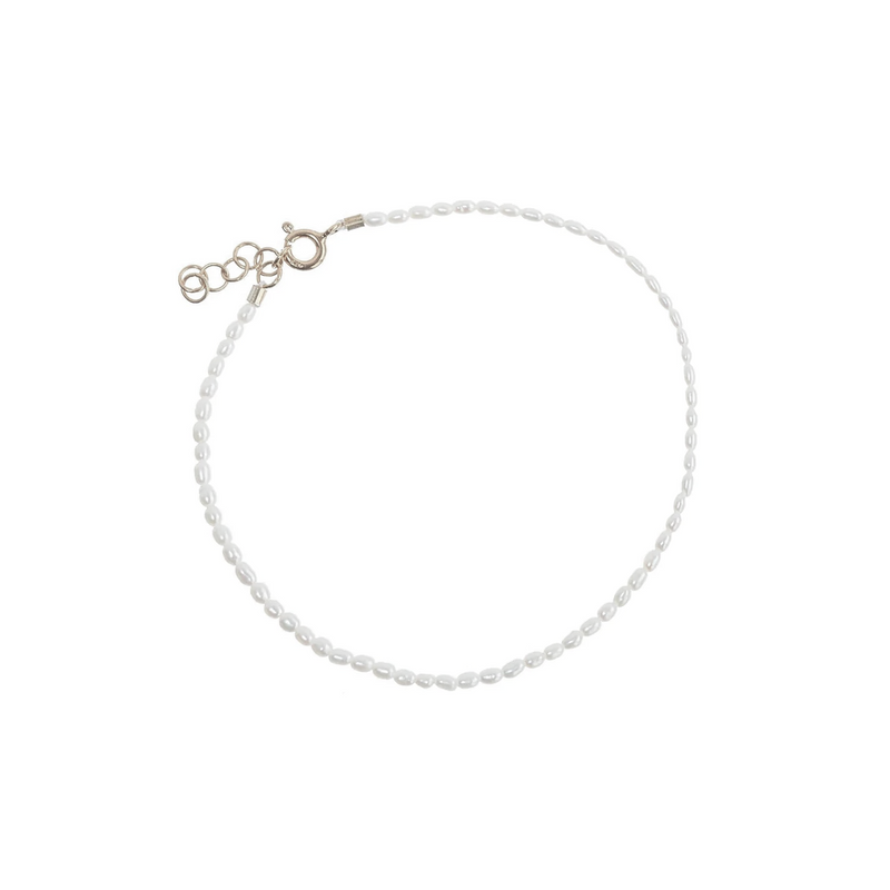 Sorelle Jewellery Tiny Pearl Armbånd Sølv