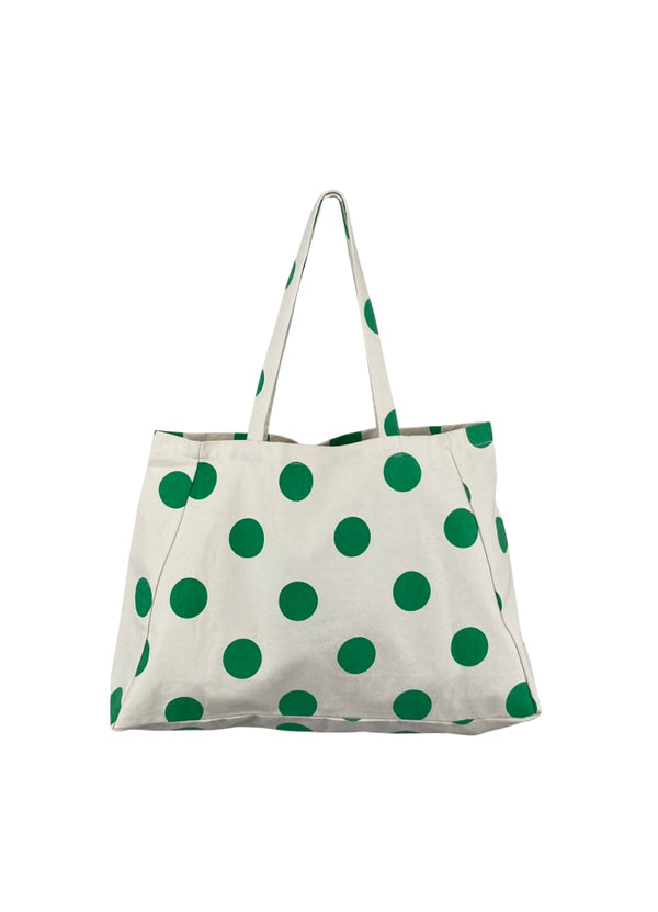 Black Colour Vonda Net Green Dot