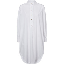 Basic Apparel Vilde Granni Skjortekjole Bright White
