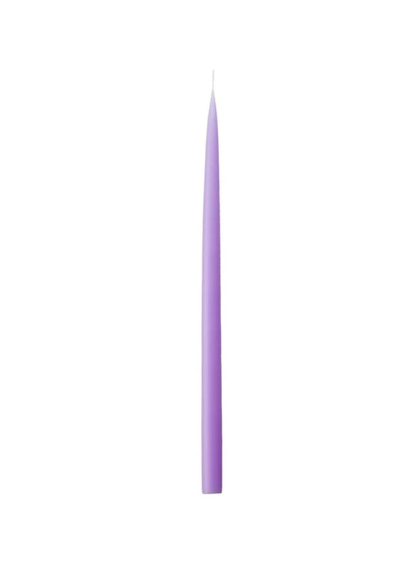 Kunstindustrien Hånddyppede Stearinlys Pastel Purple 2 Stk.